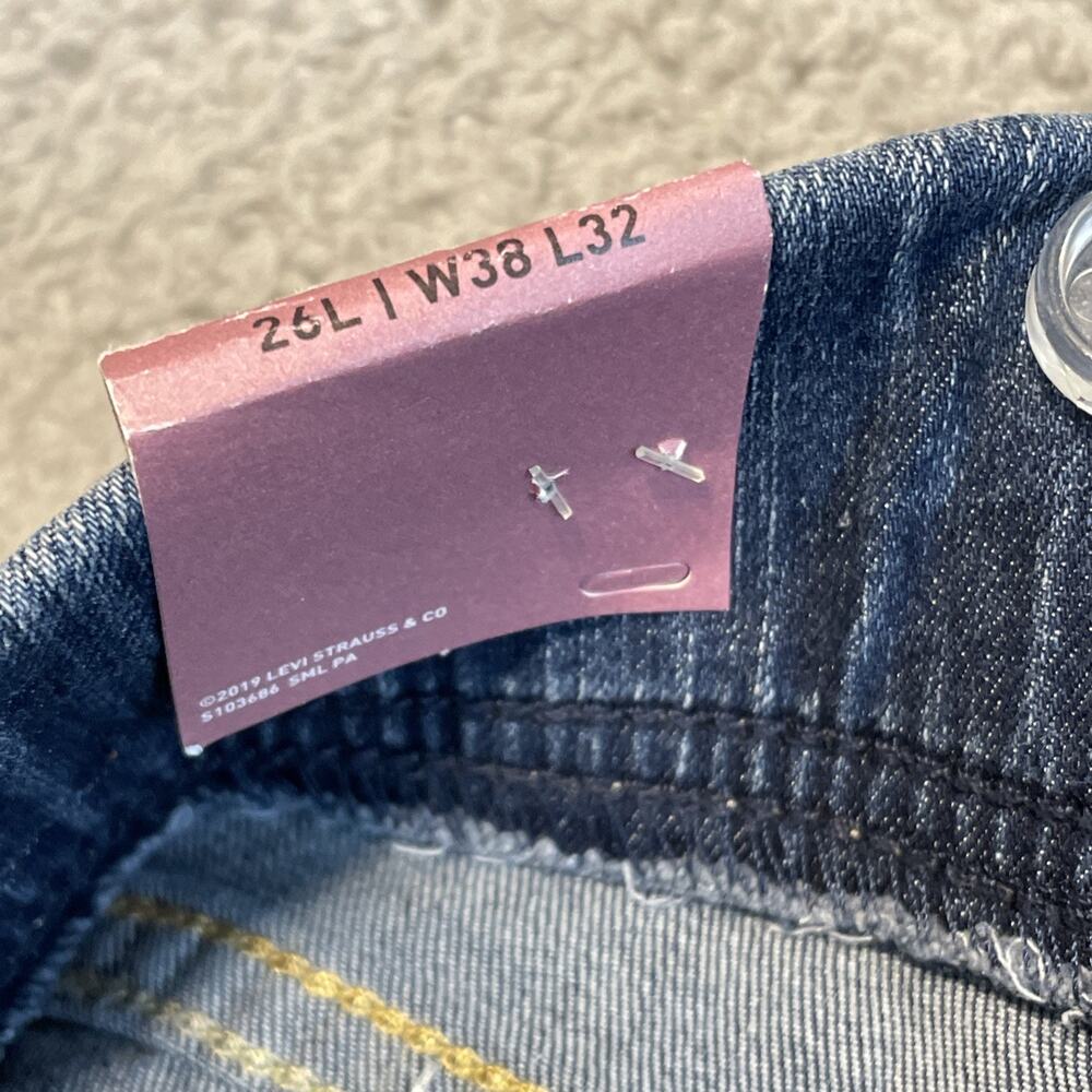 Signature by Levi Strauss Gold Women's Jeans Pull On Skinny Blue Size 26W L32 - Picture 10 of 15